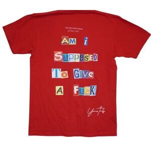Red “That One Street Brand” Ransom Graphic Tee-M